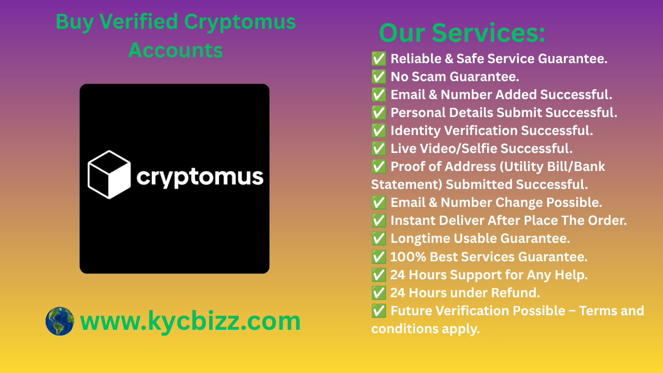 Buy Verified Cryptomus Accounts