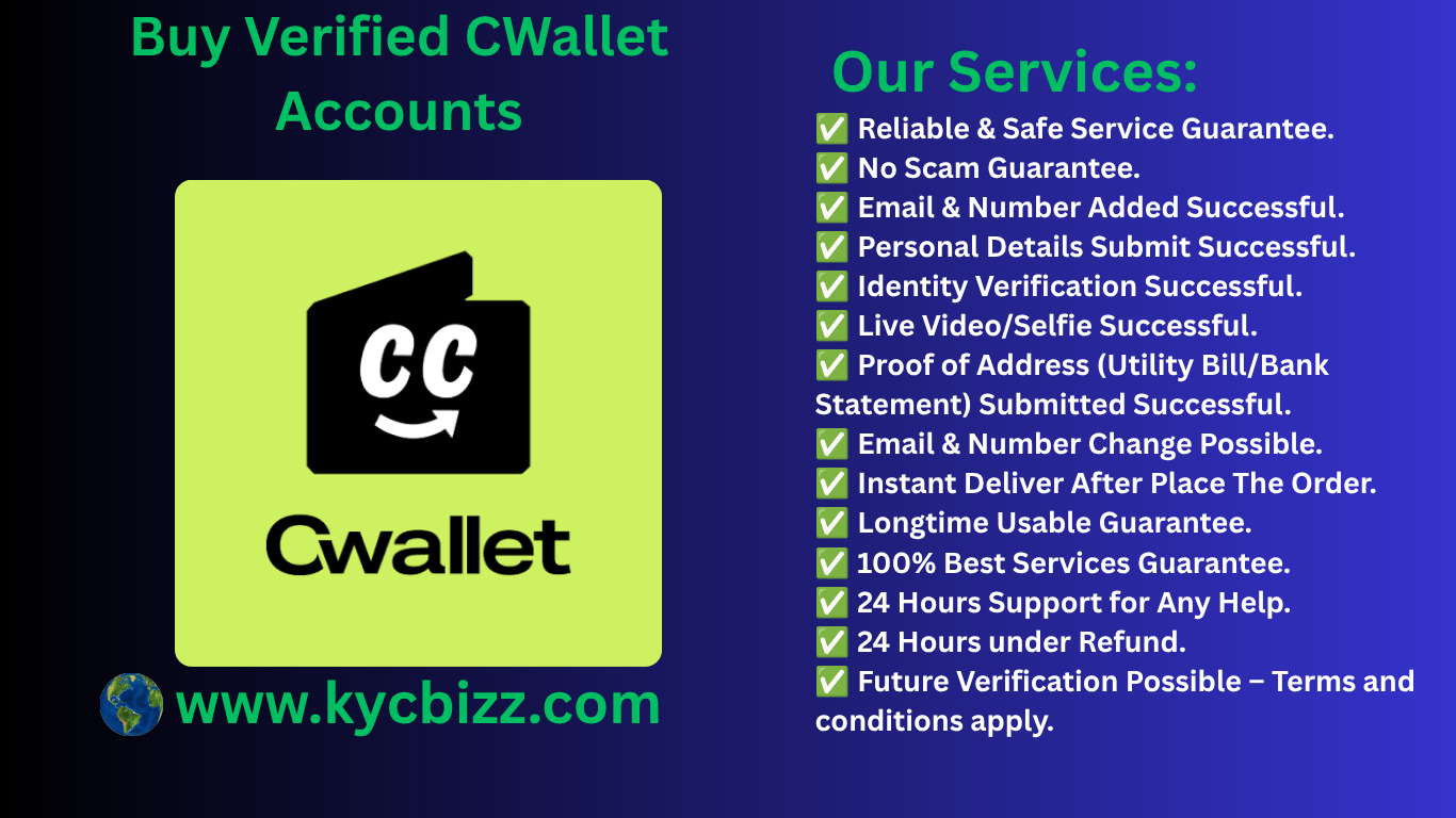Buy Verified CWallet Accounts