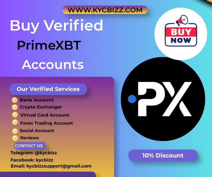 Buy Verified PrimeXBT Accounts
